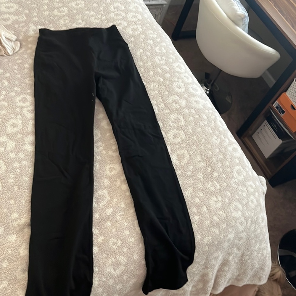 Black Flare Leggings